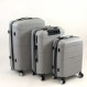 Набор чемоданов 3 в 1 ORMI серый фото 2