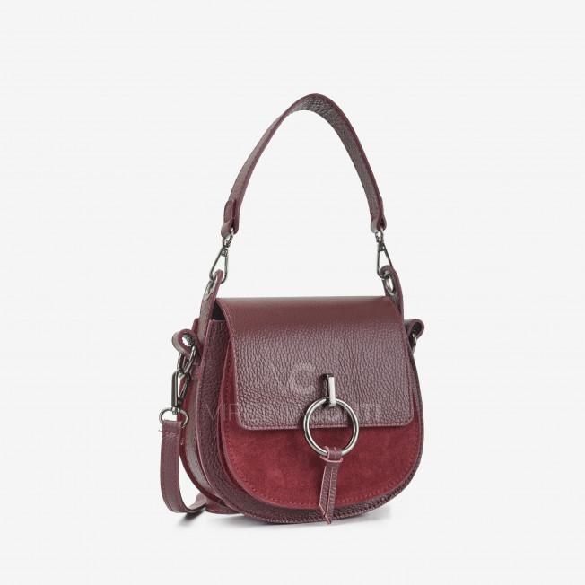 Сумка через плечо (кросс-боди) Virginia Conti бордовая