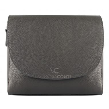 Сумка через плече (крос-боді) Virginia Conti темно-сіра