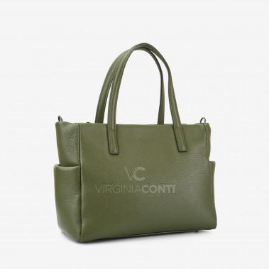 Сумка Virginia Conti кольору хакі