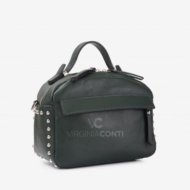 Сумка через плече (крос-боді) Virginia Conti темно-зелена