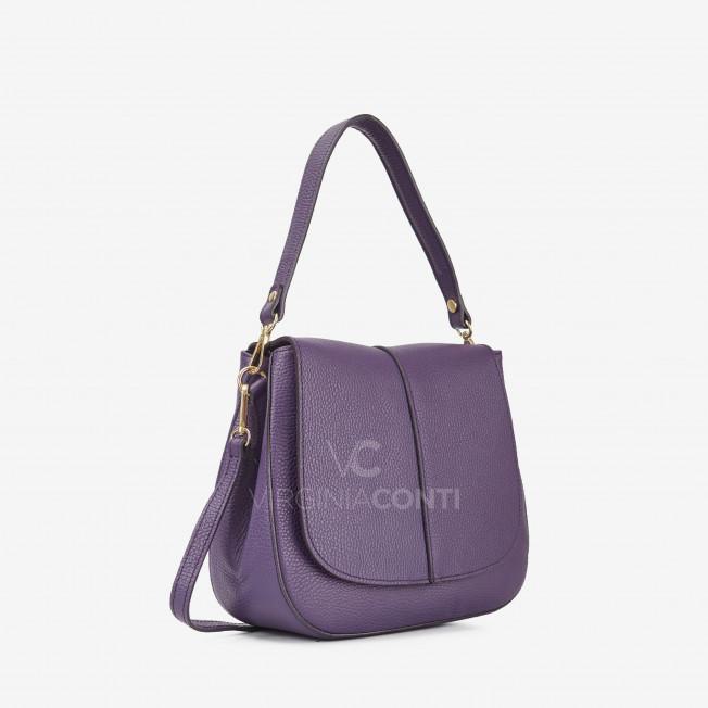 Сумка через плече (крос-боді) Virginia Conti фіолетова