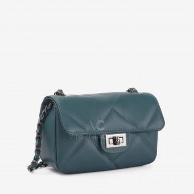 Сумка через плечо (кросс-боди) Virginia Conti цвета петролио