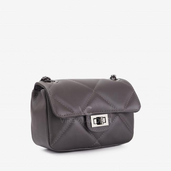 Сумка через плечо (кросс-боди) Virginia Conti темно-серая