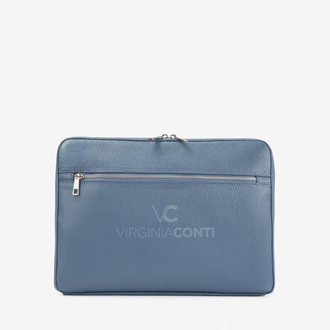 Папка А4 Virginia Conti Джинсового кольору