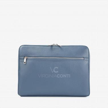 Папка А4 Virginia Conti Джинсового кольору