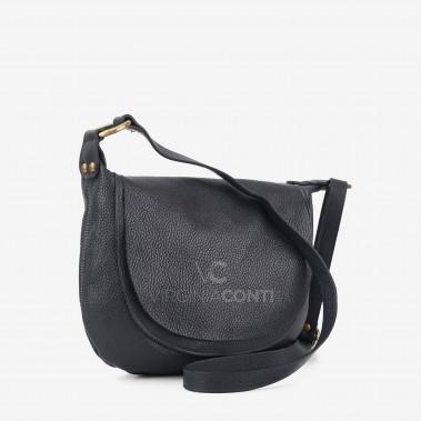 Сумка через плече (крос-боді) Virginia Conti чорно-синя