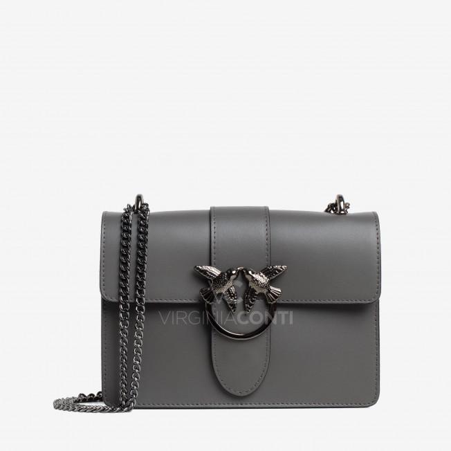 Сумка через плече (крос-боді) Virginia Conti темно-сіра