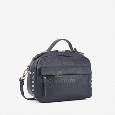 Сумка через плечо (кросс-боди) Virginia Conti черно-синяя