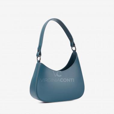 Сумка-багет Virginia Conti кобальтового кольору