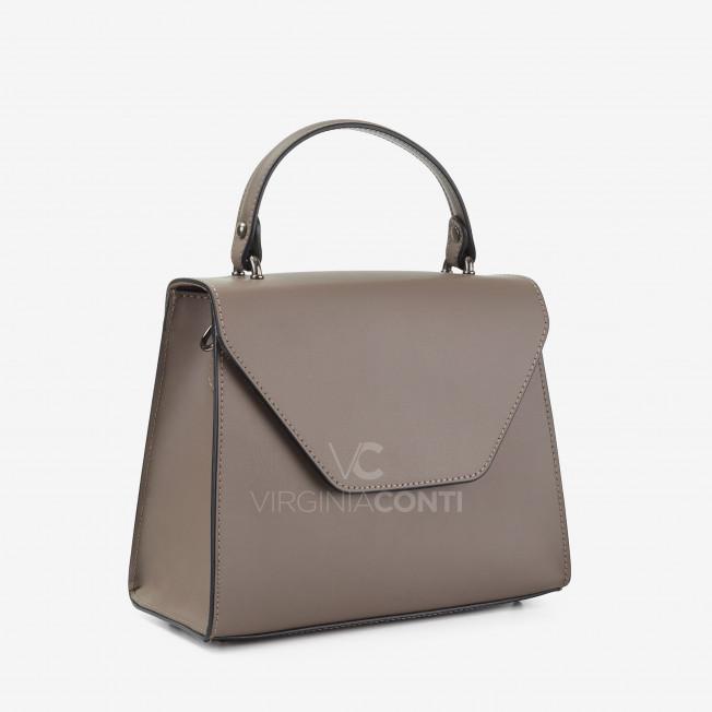 Сумка Virginia Conti кольору темний тауп