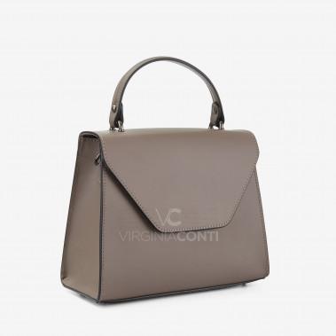 Сумка Virginia Conti кольору темний тауп