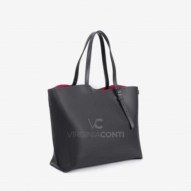 Шоппер Virginia Conti цвета графит