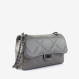 Сумка через плече (крос-боді) Virginia Conti кольору сірий камінь фото 1