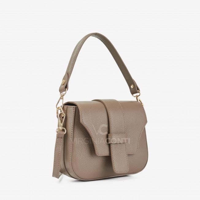 Сумка через плечо (кросс-боди) Virginia Conti цвета темный тауп