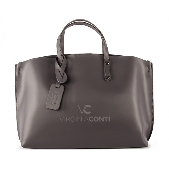 Шоппер Virginia Conti темно-серый