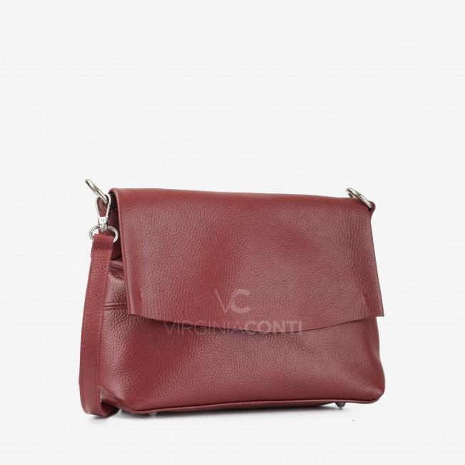 Сумка через плечо (кросс-боди) Virginia Conti темно-красная
