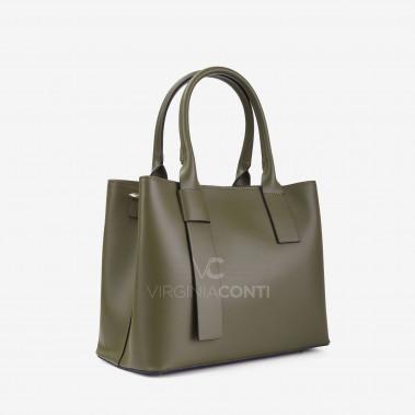 Сумка Virginia Conti кольору хакі