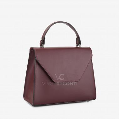 Сумка Virginia Conti винного кольору