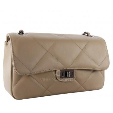 Сумка через плече (крос-боді) Virginia Conti кольору тауп
