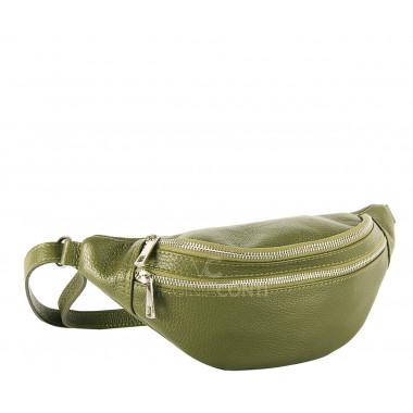 Поясная сумка (Сумка-банан) Virginia Conti цвета хаки