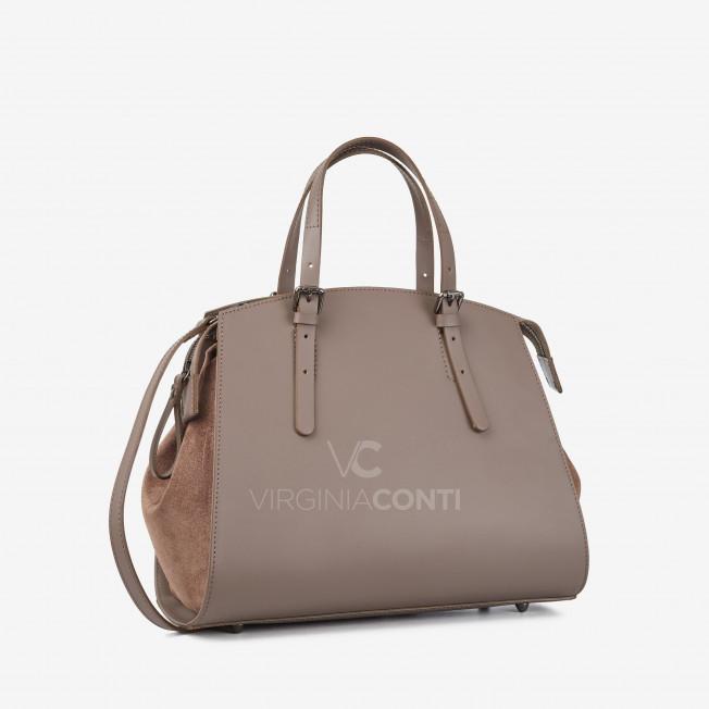 Сумка Virginia Conti цвета темный тауп