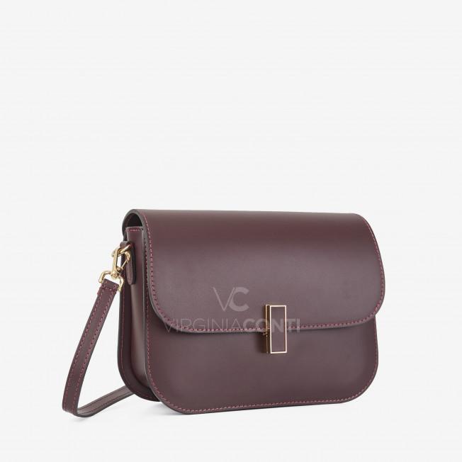 Сумка через плече (крос-боді) Virginia Conti бордова