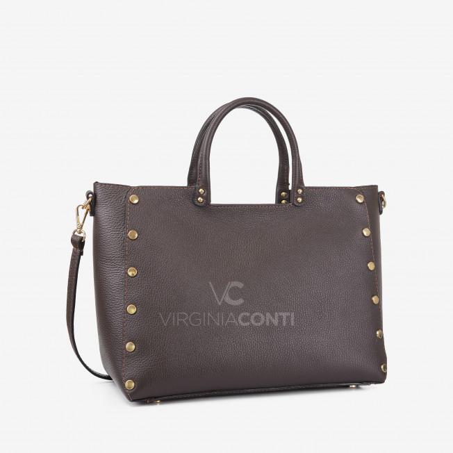Сумка Virginia Conti кольору шоколад