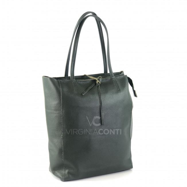 Шоппер Virginia Conti темно-зелений