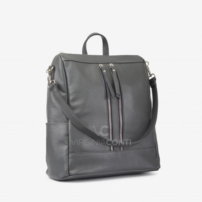 Сумка-рюкзак Virginia Conti темно-сіра