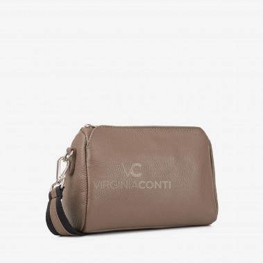 Сумка через плечо (кросс-боди) Virginia Conti цвета темный тауп