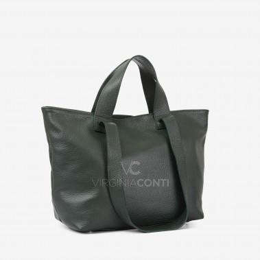 Шоппер Virginia Conti темно-зелений