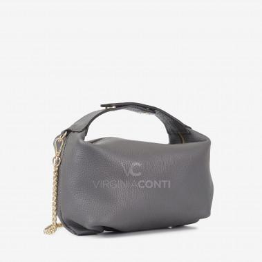 Сумка через плече (крос-боді) Virginia Conti темно-сіра