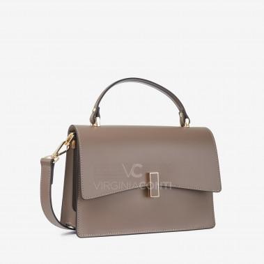 Сумка через плече (крос-боді) Virginia Conti кольору темний тауп