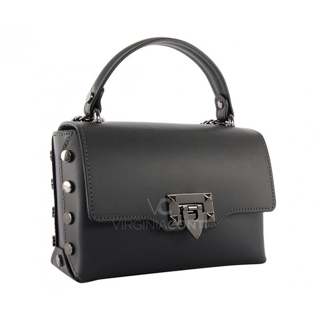 Сумка через плече (крос-боді) Virginia Conti кольору графіт