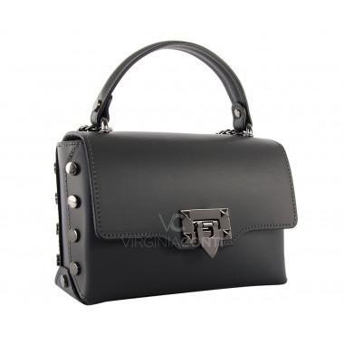 Сумка через плече (крос-боді) Virginia Conti кольору графіт