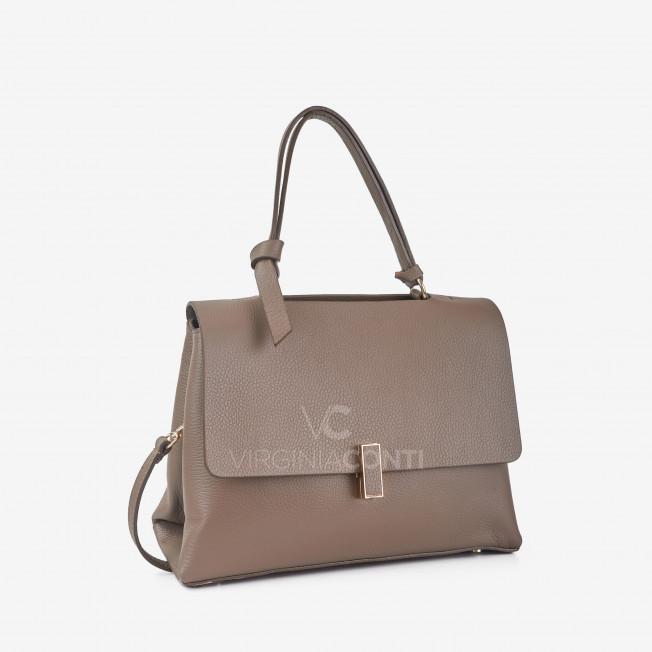 Сумка через плечо (кросс-боди) Virginia Conti цвета темный тауп