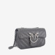Сумка через плече (крос-боді) Virginia Conti темно-сіра фото 1