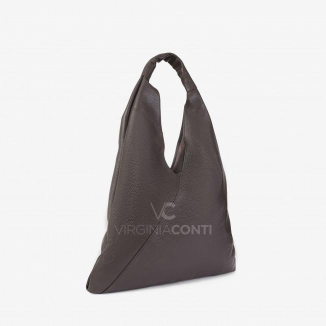 Шоппер Virginia Conti кольору шоколад