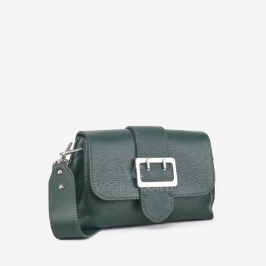 Сумка через плече (крос-боді) Virginia Conti темно-зелена