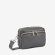 Сумка через плече (крос-боді) Virginia Conti темно-сіра фото 1