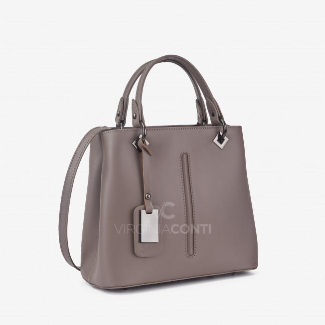 Сумка Virginia Conti кольору темний тауп