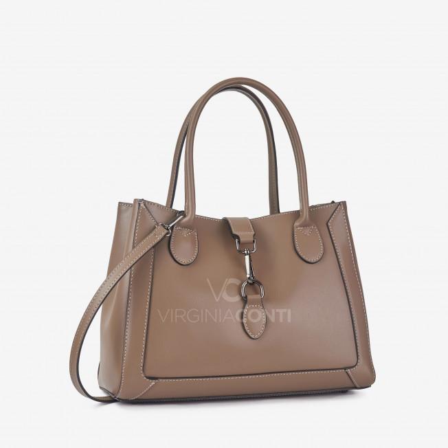 Сумка Virginia Conti цвета темный тауп