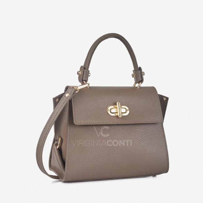 Сумка Virginia Conti кольору темний тауп