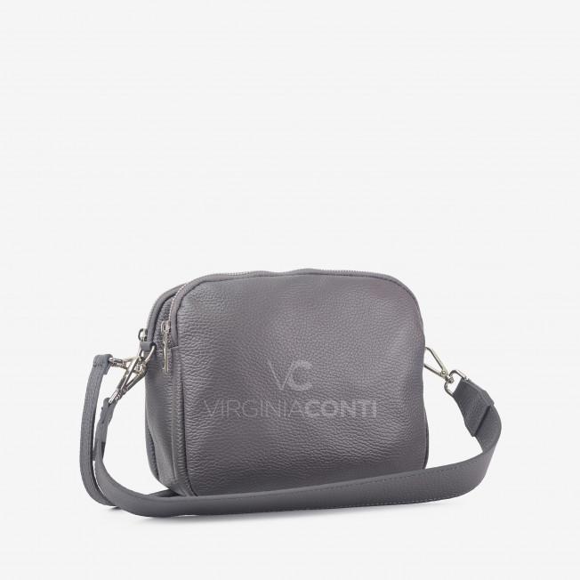 Сумка через плечо (кросс-боди) Virginia Conti темно-серая