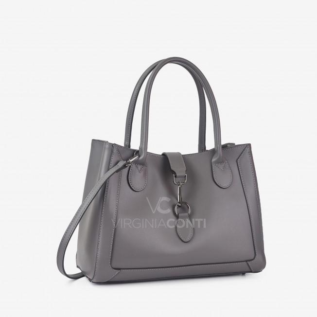 Сумка Virginia Conti темно-сіра