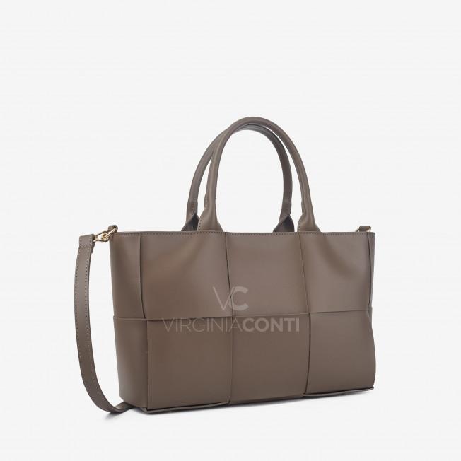 Сумка Virginia Conti цвета темный тауп