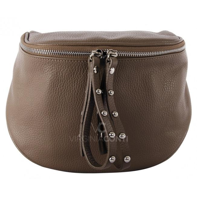 Сумка через плече (крос-боді) Virginia Conti кольору темний тауп