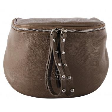 Сумка через плече (крос-боді) Virginia Conti кольору темний тауп
