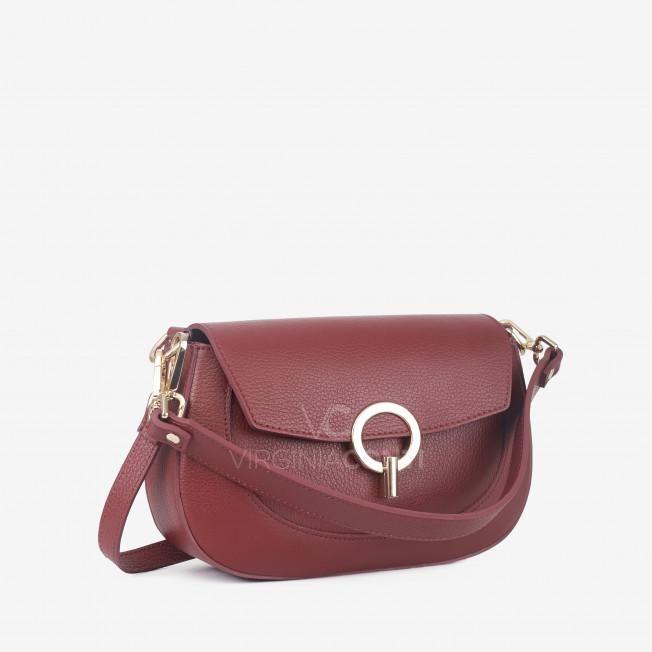 Сумка через плечо (кросс-боди) Virginia Conti темно-красная